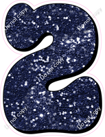 HP 18" Individuals - Navy Blue Sparkle 2