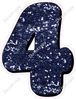 HP 18" Individuals - Navy Blue Sparkle 4