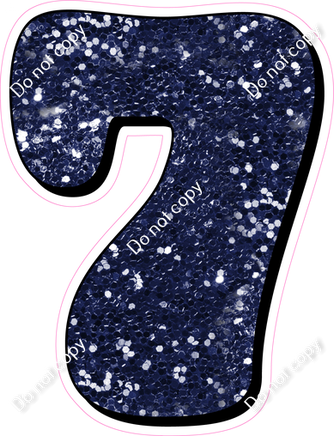 HP 18" Individuals - Navy Blue Sparkle 7