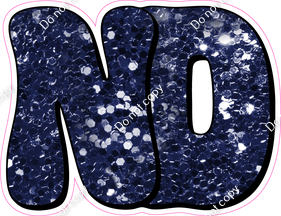 HP 18" Individuals - Navy Blue Sparkle ND