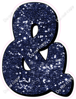 HP 18" Individuals - Navy Blue Sparkle &