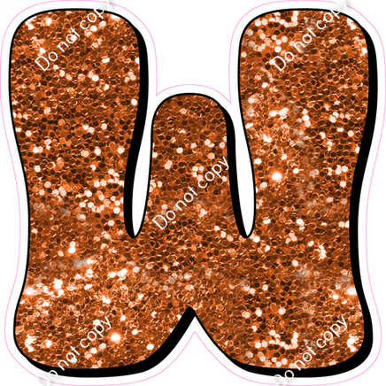 HP 18" Individuals - Orange Sparkle W