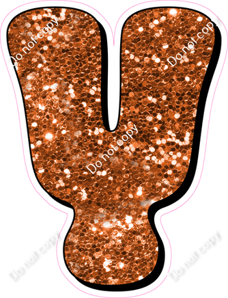 HP 18" Individuals - Orange Sparkle Y