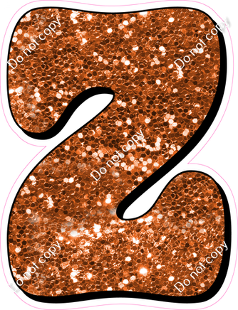HP 18" Individuals - Orange Sparkle Z