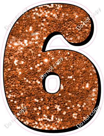 HP 18" Individuals - Orange Sparkle 6
