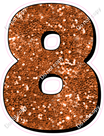 HP 18" Individuals - Orange Sparkle 8