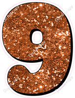 HP 18" Individuals - Orange Sparkle 9