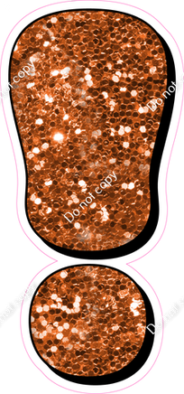 HP 18" Individuals - Orange Sparkle !