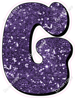 HP 18" Individuals - Purple Sparkle G