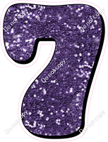 HP 18" Individuals - Purple Sparkle 7