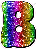 HP 18" Individuals - Rainbow Sparkle B