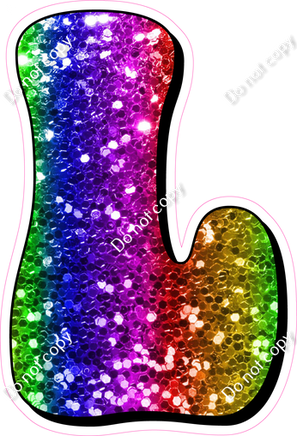 HP 18" Individuals - Rainbow Sparkle L