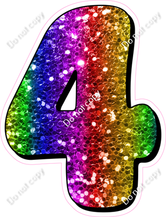HP 18" Individuals - Rainbow Sparkle 4