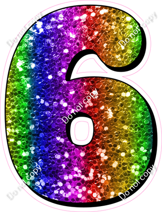 HP 18" Individuals - Rainbow Sparkle 6