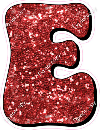 HP 18" Individuals - Red Sparkle E