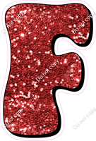 HP 18" Individuals - Red Sparkle F