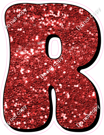 HP 18" Individuals - Red Sparkle R