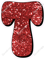 HP 18" Individuals - Red Sparkle T