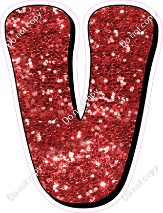 HP 18" Individuals - Red Sparkle V