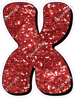 HP 18" Individuals - Red Sparkle X