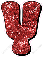 HP 18" Individuals - Red Sparkle Y