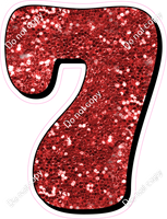 HP 18" Individuals - Red Sparkle 7