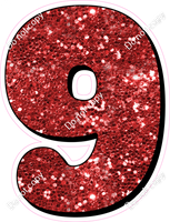 HP 18" Individuals - Red Sparkle 9