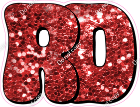 HP 18" Individuals - Red Sparkle RD