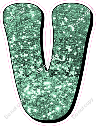 HP 18" Individuals - Sea Foam Sparkle V