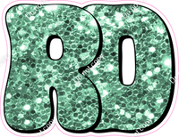 HP 18" Individuals - Sea Foam Sparkle RD