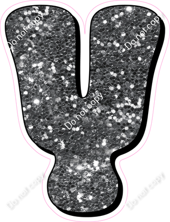 HP 18" Individuals - Silver Sparkle Y