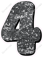 HP 18" Individuals - Silver Sparkle 4