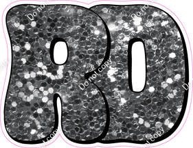 HP 18" Individuals - Silver Sparkle RD