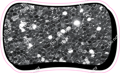HP 18" Individuals - Silver Sparkle Dash