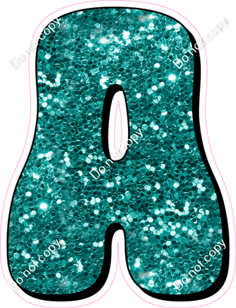 HP 18" Individuals - Teal Sparkle A