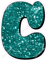 HP 18" Individuals - Teal Sparkle C