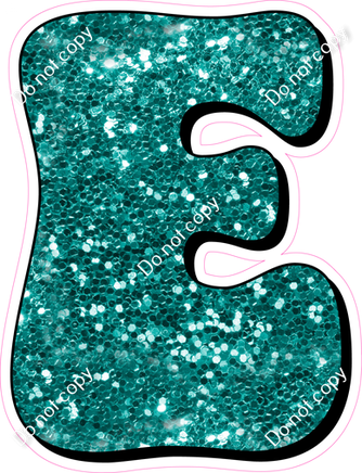 HP 18" Individuals - Teal Sparkle E