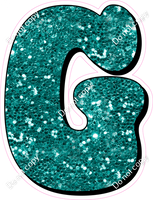 HP 18" Individuals - Teal Sparkle G