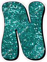 HP 18" Individuals - Teal Sparkle N