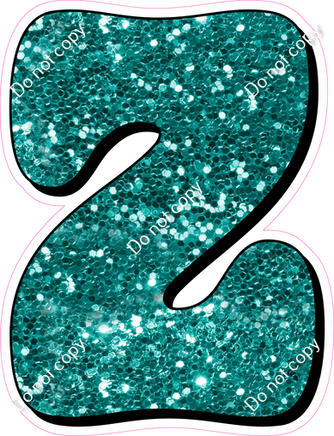 HP 18" Individuals - Teal Sparkle Z