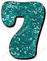 HP 18" Individuals - Teal Sparkle 7