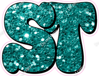 HP 18" Individuals - Teal Sparkle ST