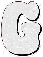 HP 18" Individuals - White Sparkle G