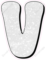 HP 18" Individuals - White Sparkle V