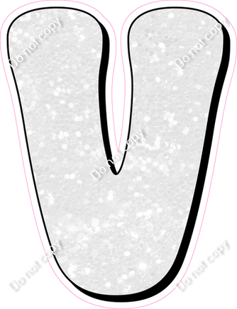HP 18" Individuals - White Sparkle V