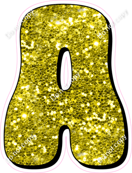 HP 18" Individuals - Yellow Sparkle A