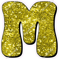 HP 18" Individuals - Yellow Sparkle M