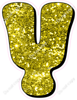 HP 18" Individuals - Yellow Sparkle Y