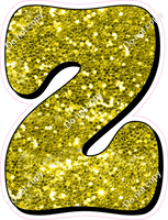HP 18" Individuals - Yellow Sparkle Z