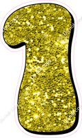 HP 18" Individuals - Yellow Sparkle 1